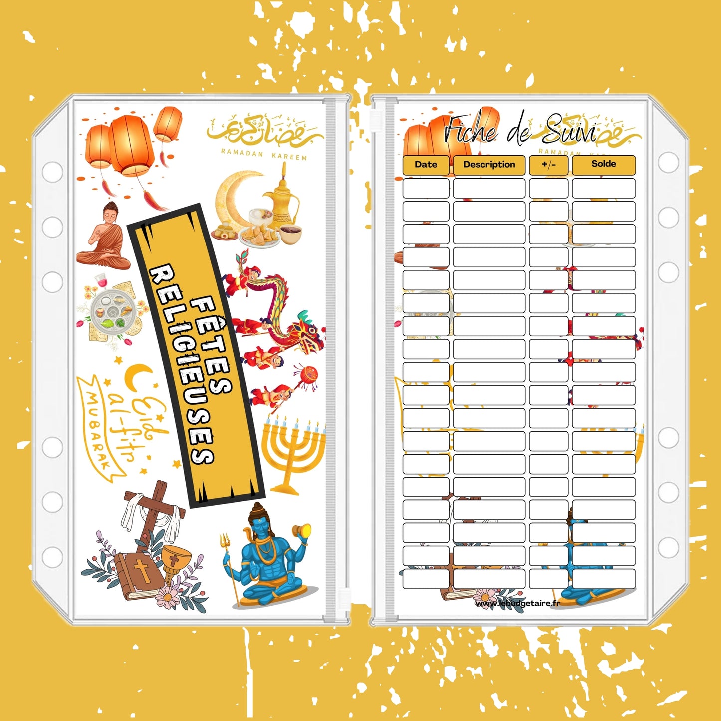 Enveloppe Budget "Fêtes Religieuses"