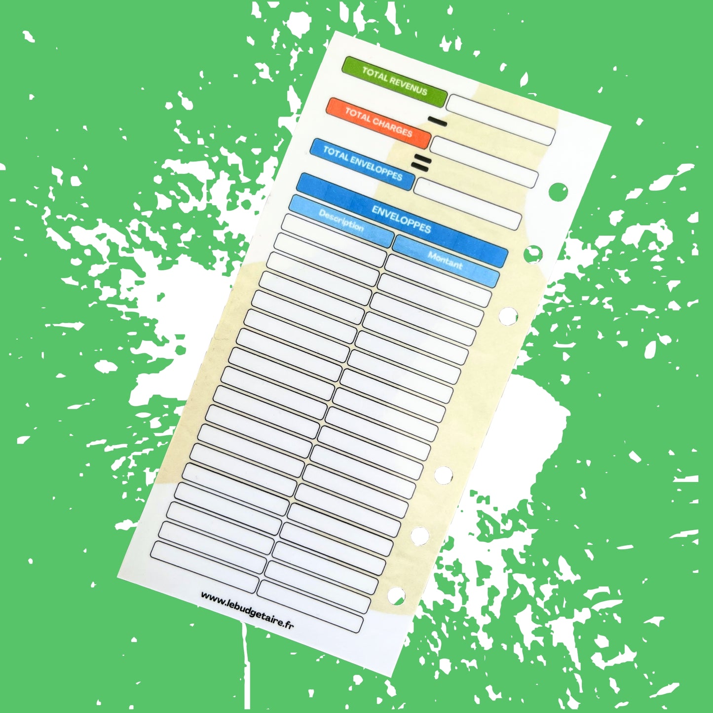 Fiche Gestion Budget