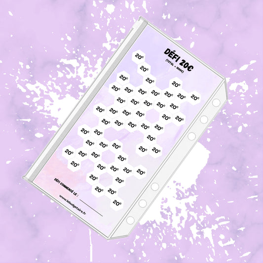 Enveloppe Défi 20€