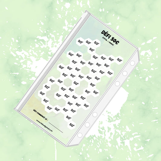 Enveloppe Défi 50€