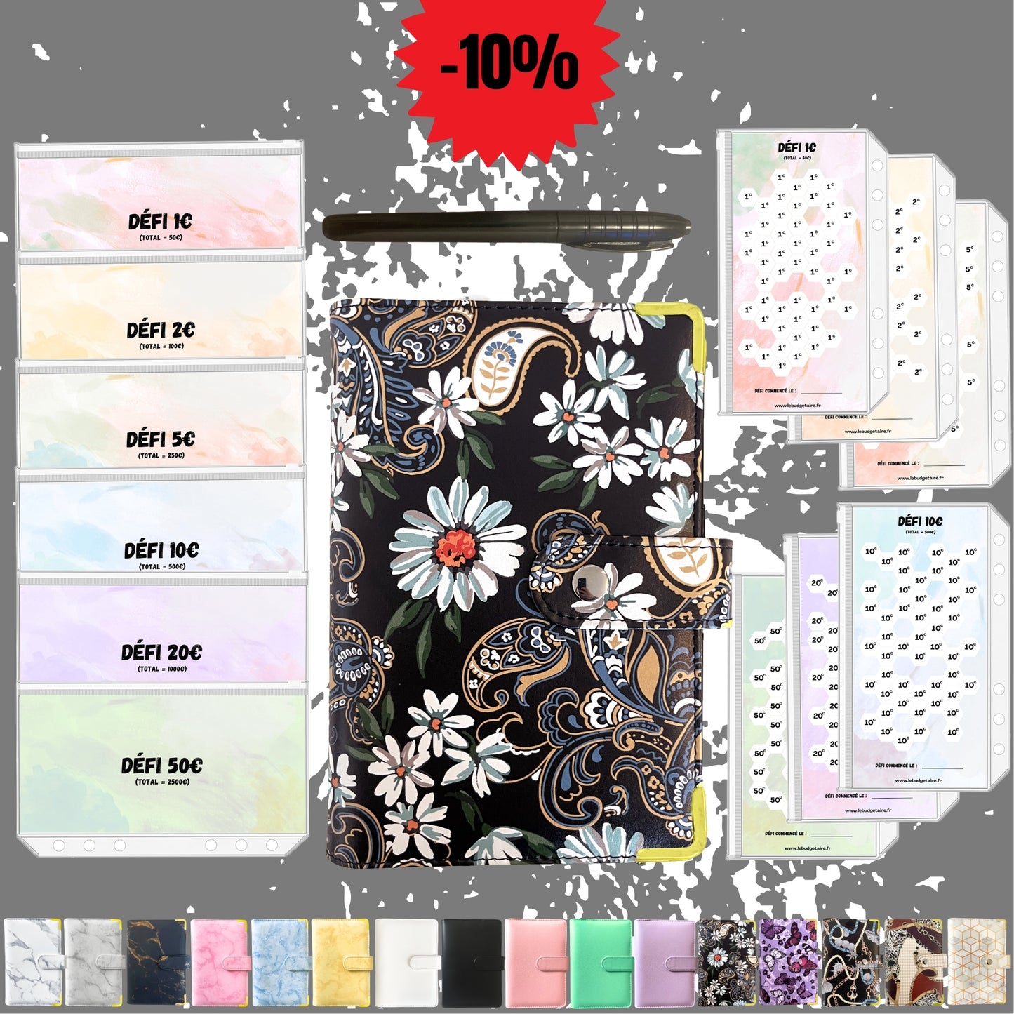 Pack Defi spécial fleurs
