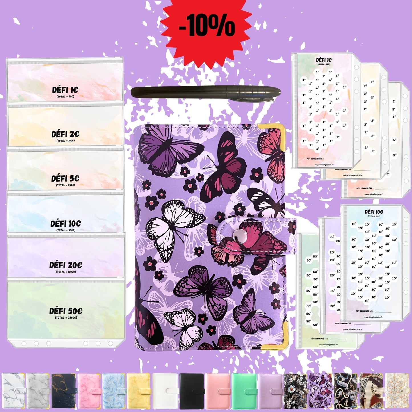Pack Defi spécial papillons