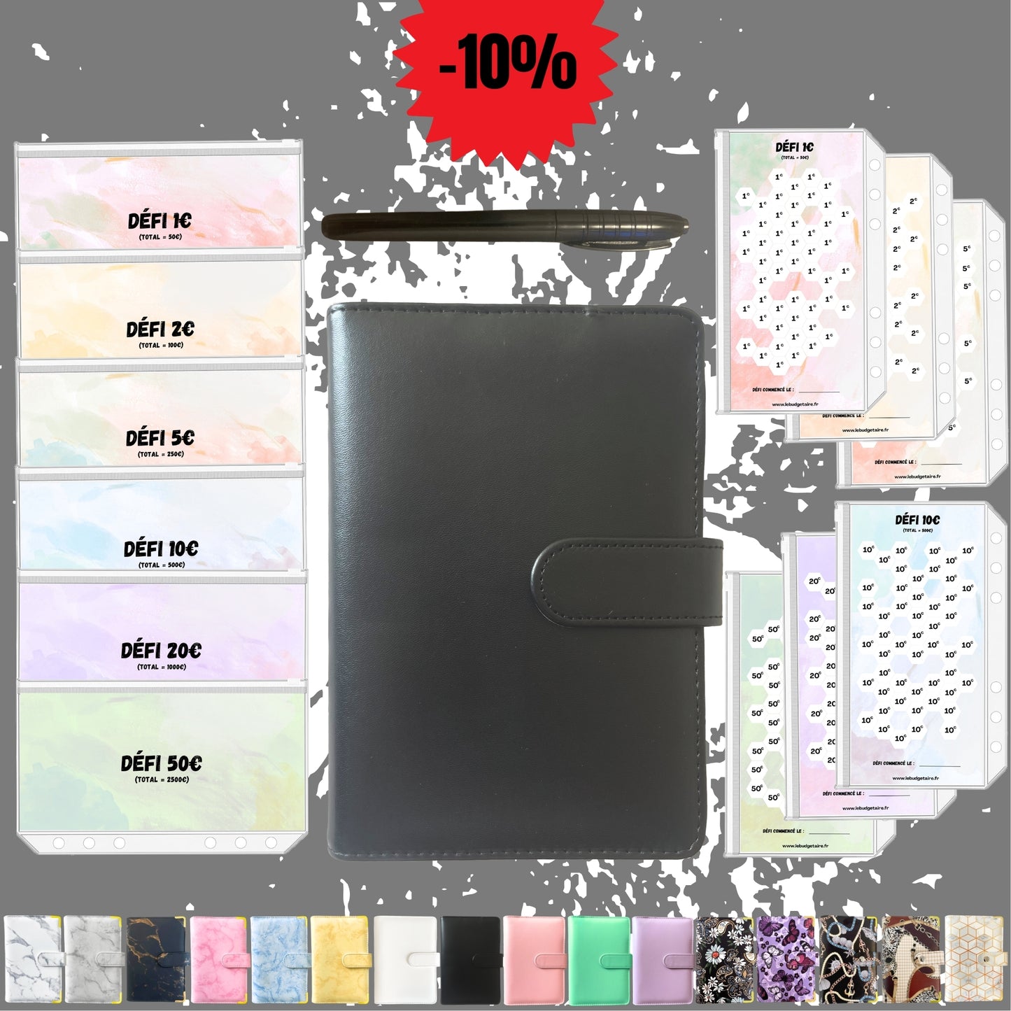 Pack Defi uni noir