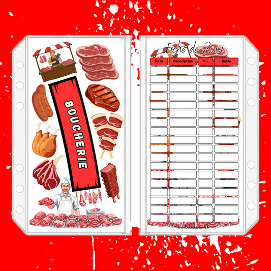 Enveloppe Budget "Boucherie"