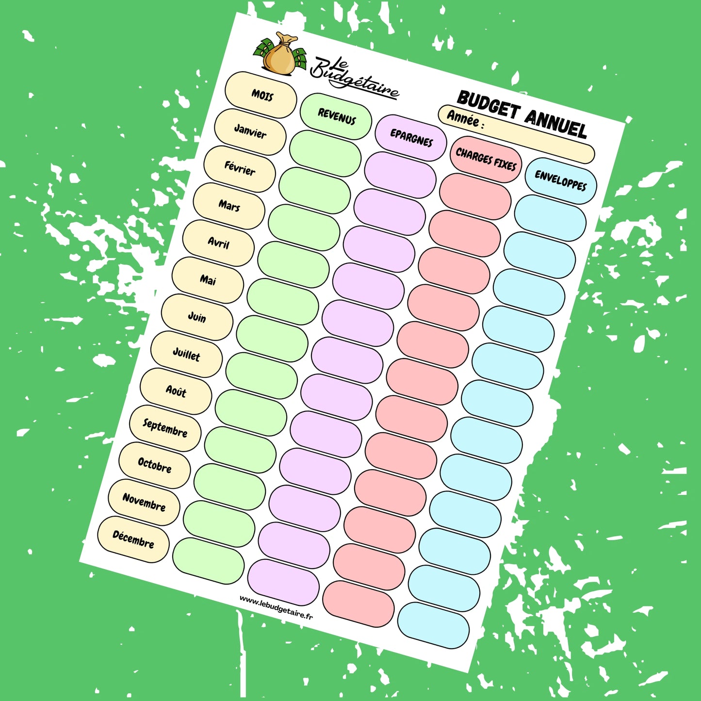 Fiche Gestion Budget (format numérique)