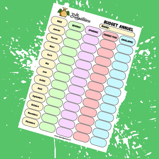Fiche Gestion Budget (format numérique)
