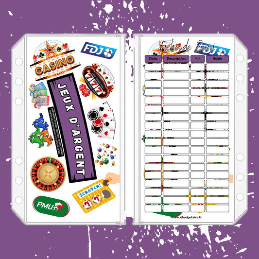 Enveloppe Budget "Jeux d'argent"