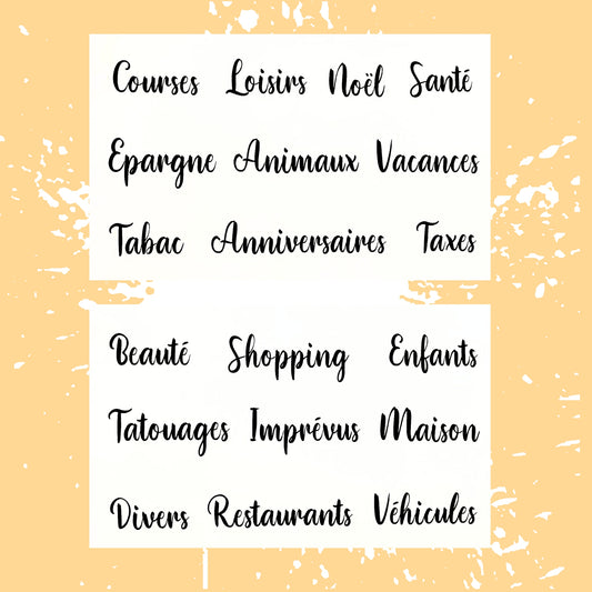 Stickers en Français